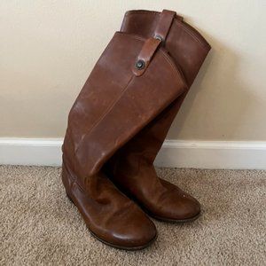 Frye Melissa Riding Boots – Tall Leather Equestrian Style – Timeless Staple